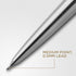 Parker Jotter Duo Gift Set, Stainless Steel Ballpoint Pen & Mechanical Pencil (0.5mm), Quality Blue Ink Refill