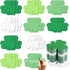 Geyee 36 Pcs St. Patrick's Day Sticky Notes, 1080 Sheets Shamrock Shaped Notepads for School and Office
