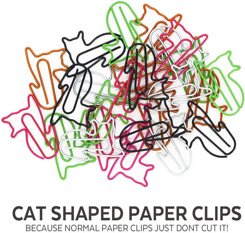PopCrew Office Gift for Cat Lovers | Cute Cat Office Supplies - Funny Cat Memes Desktop Flipbook, Cat Mouse Pad, Cat