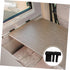 2pcs ULTECHNOVO Table Leg Pads Concealed Design Floor Protectors for Rv Home Use Durable Leg Bumpers for Tables Space