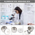 iplusmile 3Pcs Aluminum Weighing Can, Smooth Wall Weighing Dish for Laboratory