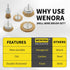 5 Pcs Wire Brush Wheel for Drill - Brass Wire Brush, 1/4 Inch Hex Shank for Rust Removal