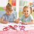 JUNEBRUSHS 72Pcs Valentine's Day Party Favors Set, 36Pcs Valentines Day Pencils with 36Pcs Silicone Bracelets
