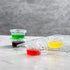 Portion Cups with Lids (2 Ounces, 100 Pack) | Disposable Plastic Cups for Meal Prep, Portion Control, Salad Dressing,