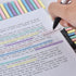 BAYTORY 1060 Sheets Transparent Sticky Index Tabs, Clear Sticky Notes, Long Page Book Markers for Annotation and School