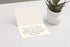 MPC Brands 50 80 lb Personalized Sympathy Thank You Cards with Message Inside Custom Funeral & Bereavement Thank You