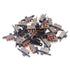 100PCS 3mm High Knob Vertical Micro Mini Slide Switches, 3 Pin 2 Position SPDT with Screw Hole Latching Toggle Switches
