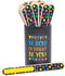 Fun Express Black and Bright Flip Sticks - 36 Pieces for Educational and Learning Activities for Kids