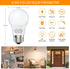 A15 Ceiling Fan Light Bulb 60 Watt Equivalent, 6.5W Dimmable LED Light Bulbs, 2700K Warm White, E26 Base, 4 Pack A15 LED Light Bulbs 60W for Pendant, Hallway Fixtures, 600LM by MorningLight