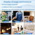 Multi-Page Flip Acrylic Display Stand, T-Shaped 8.5x11 Inches Menu/Photo/Advertisement Holder
