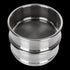 2 PCS 304 Stainless Steel Test Sieves, Lab Standard Test Sieve 200 Mesh 0.075mm + #80 Mesh 0.2mm Aperture, f10cm/4”Dia