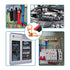 10PCS Battery Cable Ends, 6 Gauge Wire Connectors 3/8 Copper Wire Lugs, Bare Copper Eyelets with Heat Shrink Tubing by
