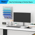 Wall File Organizer Holder, Mesh Hanging Paper Document Holder, Vertical 6 Pocket Tier