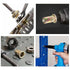 ieWeny Kit(278Pcs), 1/4"-20, 3/8"-16, 5/16"-18, #10-24, #8-32, #6-32UNC Set, Rivet Nut Assortment SAE Carbon Steel