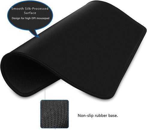 Starfleet Spaceship Pleiades Large Mouse Pad - Space 12x10 Inches Table Mat for Gaming Office Nerd Trek