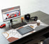 Mats on Top of Desks, Large Cute Mousepad, Boho Mouse Pad, Abstract Mid Century Modern Tropical Office Supplies