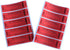 TamperSeals Group - 50pcs Total Transfer Tamper Evident Security Warranty Void Stickers/Labels/Seals (Red, Large 35 x