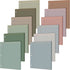 PerKoop 12 Pack Lined Paper, 600 Sheets Wide Ruled 8 x 10.5 Inch, 3 Hole Punched Notebook Paper