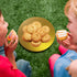 4 Pack Cake Boards, Golden Round Cake Circles, 10 Inch Cake Base Cardboard for Baking Cake, Gold