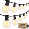 Mlambert 100Ft LED Outdoor String Lights, Dimmable Patio Lights, Waterproof Shatterproof 53
