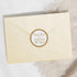 White and Gold 90th Birthday Thank You Stickers, 1.75 in - 40 Labels, 90th Birthday Decorations