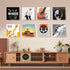 6 Album Pcs Vinyl Record Display Shelf Wall Mount, Self Adhesive Clear Acrylic Holder, Invisible Floating Shelves
