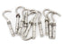 LBY 10pcs Expansion Anchor Bolt Open Cup Hooks - M6 Heavy Duty Bolts, Stainless Steel Hardware Tool