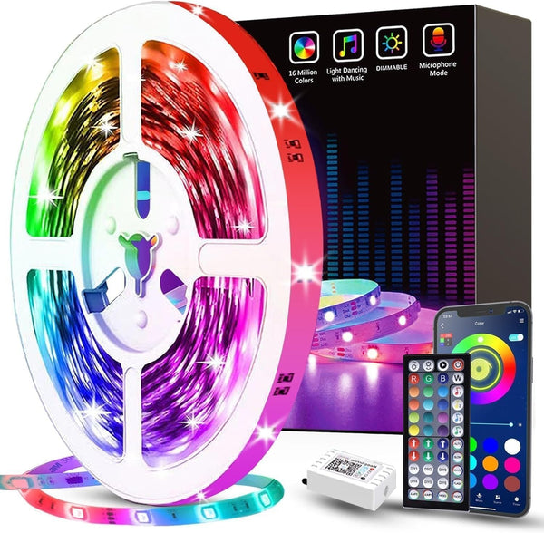 Tenmiro 50ft Led Strip Lights, Tenmiro Smart Led Lights Strip Music Sync