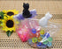 Cat-shaped Bag Clips, Chip Clips, Paper Clips, Pack of 6, Made in Japan