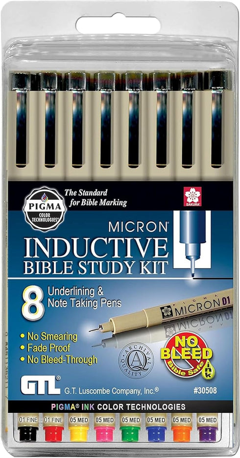 PIGMA MICRON INDUCTIVE BIB, 8PK