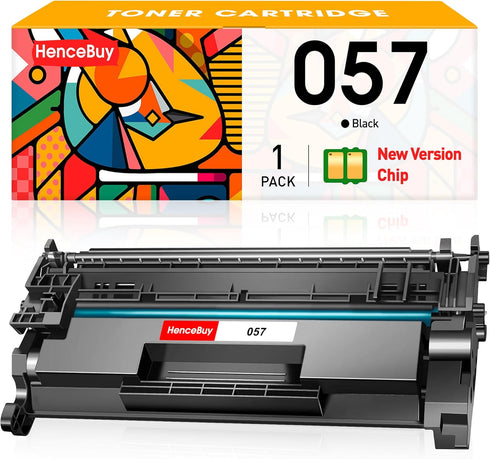 HenceBuy Compatible Toner Cartridge Replacement for Canon 057 (3009C001) 1-Pack Black with Canon imageCLASS MF445dw