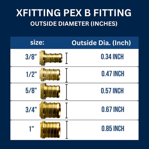 1/2 Inch Pex Mini Shut Off Angle Ball Valve - Full Port, 1/4-Turn, Brass, 1 Piece
