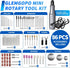 86 0-18,000 3-24V Mini Rotary Tool Kit with Copper Core Motor & Accessories, Variable Speed RPM, Regulated Power