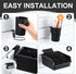 28 Pcs Slatwall Accessories Organizer Kit, Slatwall Hooks, Bins, Cups, and Basket for Garage Kitchen Organization