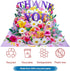 5.97.9Inch Pop Up Cards Flower-Purple,Pop Up Three Dimensional Butterfly As A Birthday Card For Her On Her Birthday