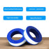 5 Rolls Teflon Tape 1/2Inch(W) 520Inches(L) Extra Long PTFE Tape Plumbers Tape Plumbing Tape Thread Seal for Shower Head and Pipe Sealant Tape Sealing Tape