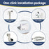 Vayzluiy Handheld Toilet Bidet Sprayer for Toilet-Adjustable Water Pressure Control with Bidet Hose for Feminine Wash
