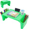 6Pcs Kids Lap Desk Tray, 19.7x9.8x7.1in Plastic Breakfast Laptop Trays with Side