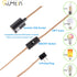 15 E26 1-Pack Feet Plug in Pendant Light, Pendant Light Cord Kit, Bronze Hanging Light Kits with ON/Off Switch, Socket