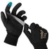 COOLJOB A3 Cut Resistant Fishing Gloves for Men - Touchscreen Safety Work Gloves with Grip Nitrile