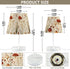 3 ALAZA Bedside Lamp Mushroom Forest Autumn Table Lamp for Bedroom Desk Lamp with USB Port LED Nightstand Color