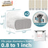 2 6 4 lbs, TAILI Mop and Broom Holder Wall Mount Grippers, Hangers and Adhesive Strips, Damage Free Hanging Wall Mount