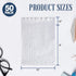 Self Seal Bubble Pouches - ALTERNIUM Bubble Bags for Packing, 50pcs, 7.5x8 Inch Cushioning Wrap