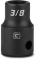 Capri Tools 3/8-Inch Shallow Impact Socket, 6-Point, SAE
