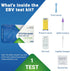 BLENSTCS at-Home Epstein-Barr (EBV) Test Kit Finger-Prick Sample, No Lab Visit Needed Detects IgG Response to VCA
