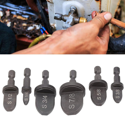 6Pcs Tube Expander Set for Air Conditioner Copper Pipes, Tube Cutter and Expanding Tool Kit