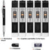 Nicpro 2.0 mm Mechanical Pencil Set, Artist Metal Lead Holder with 60 Graphite Lead Refill HB, 2H, 4H, 2B, 4B, Eraser,