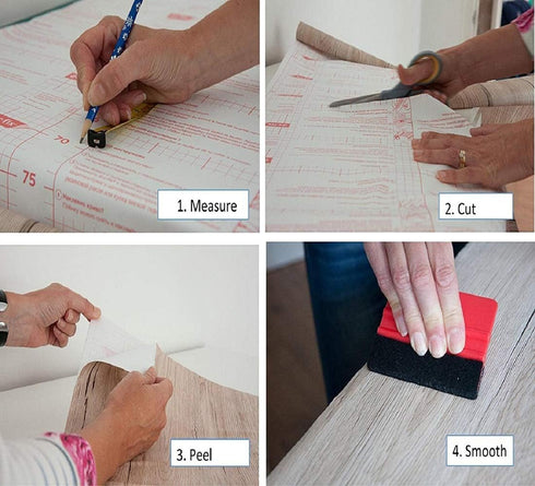 d-c-fix Peel and Stick Contact Paper, Beige Granite Stone Look Self-Adhesive Film for Kitchen, Cabinets 26.5" x 78.7"