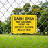 SmartSign Cash Only - No Debit or Credit Cards Accepted Sign | 7" x 10" Plastic, Model S2-0076-PL-10