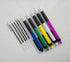 Twokiln Refills,0.7mm 10 20 Set(Blue Ballpoint Pens & Pen Ballpoint Pen Refills, Blue Ink, Pens
